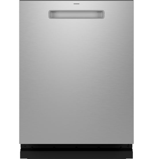 GE Profile™ ENERGY STAR® Fingerprint Resistant Top Control Stainless Interior Dishwasher with Microban™ Antimicrobial Technology