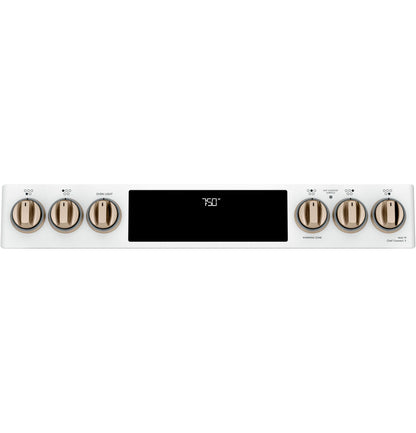 Café™ 30" Smart Slide-In, Front-Control, Radiant and Convection Double-Oven Range