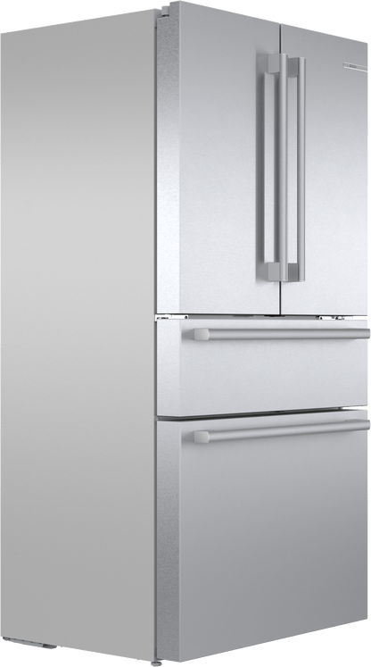 800 Series French Door Bottom Mount Refrigerator 36" Stainless steel (with anti-fingerprint)
