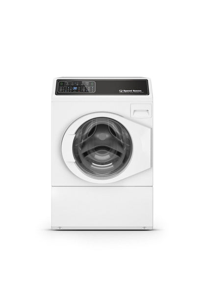White Front Load Washer w/ Right Hinge