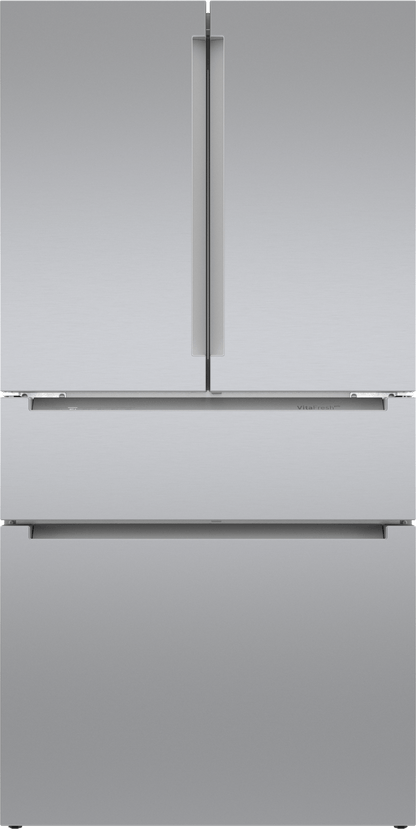 800 Series French Door Bottom Mount Refrigerator 36" Stainless steel (with anti-fingerprint)