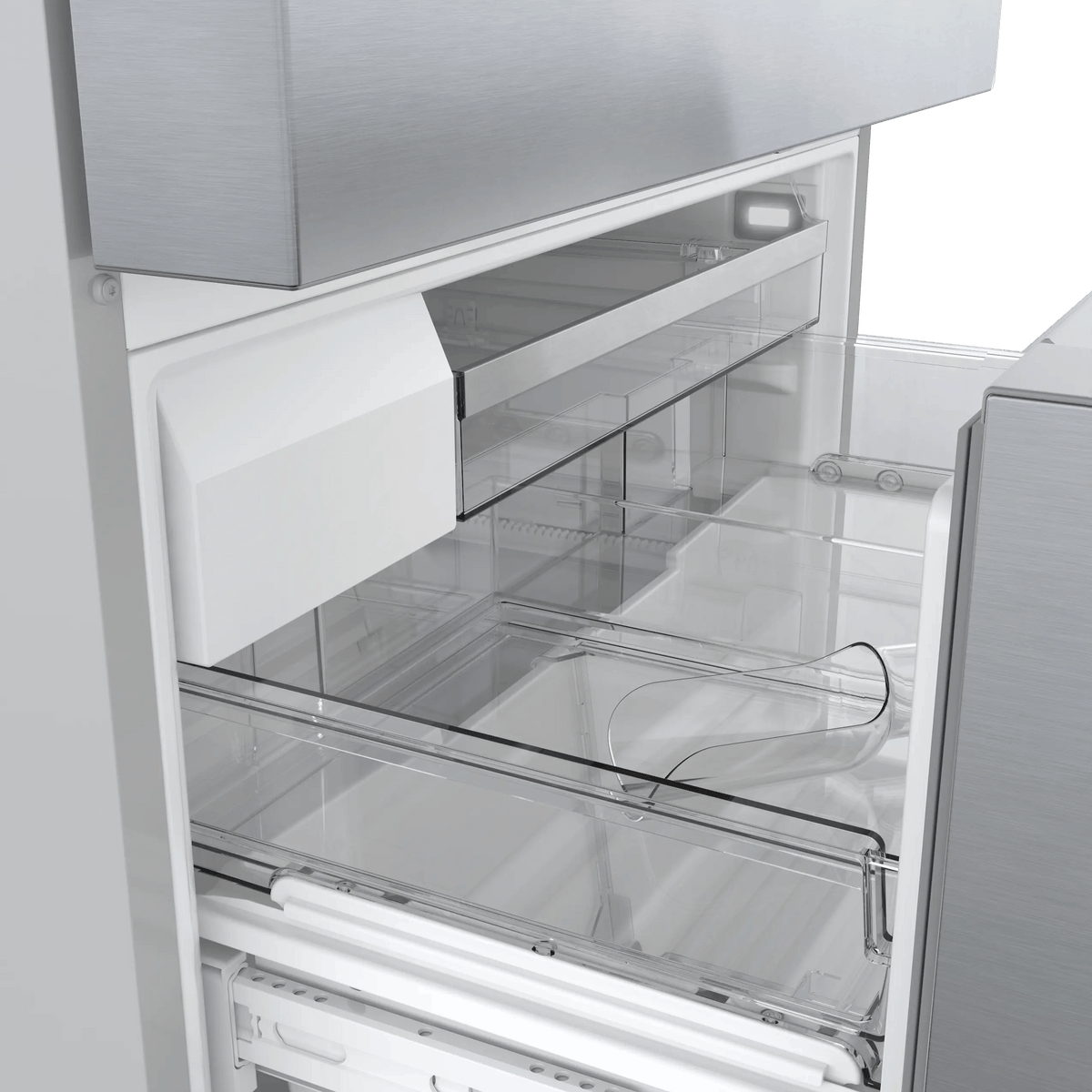 800 Series French Door Bottom Mount Refrigerator 36" Stainless steel (with anti-fingerprint)
