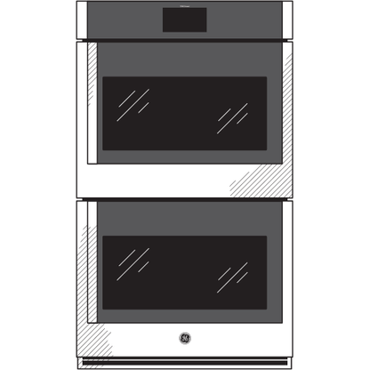 GE Profile™ 30" Smart Built-In Convection Double Wall Oven with Right-Hand Side-Swing Doors