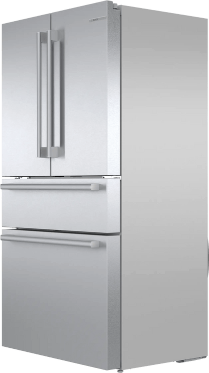 800 Series French Door Bottom Mount Refrigerator 36" Stainless steel (with anti-fingerprint)