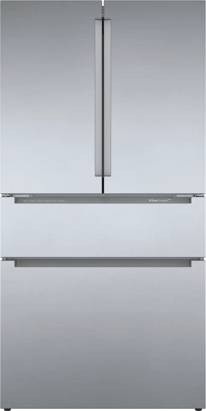 800 Series French Door Bottom Mount Refrigerator 36" Stainless steel (with anti-fingerprint)